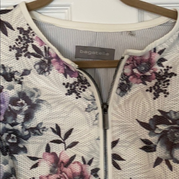 Bagatelle L mesh like floral print jacket - Picture 2 of 6